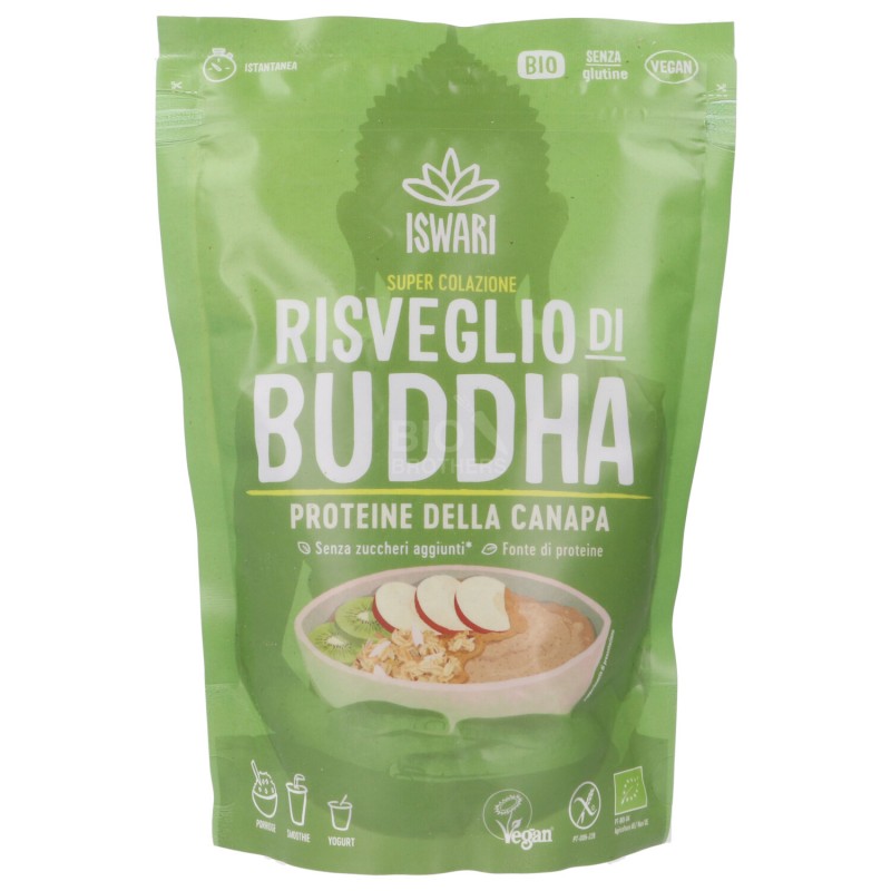 Risveglio Di Buddha Con Proteine Della Canapa Bio Vegan Per Colazione