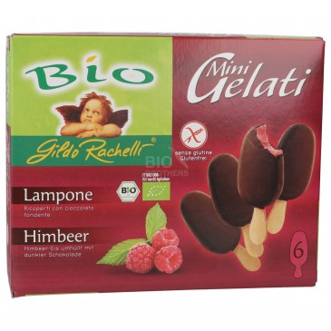 MINI GELATI LAMPONE CIOCCOLASTO STECCO 35G X 6 RACHELLI