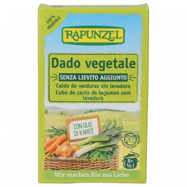 Dado vegetale senza lievito