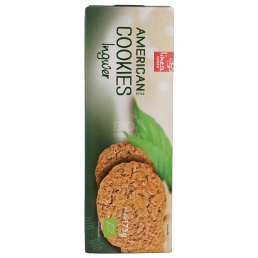 AMERICAN COOKIES ZENZERO 175G LINEAN.