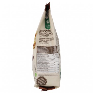 BISCOTTI COCCO CACAO 300G VIA GRANO 