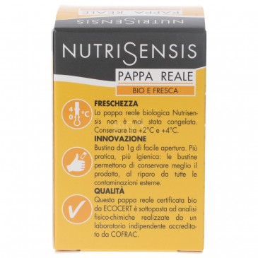 PAPPA REALE BIOLOGICA PORZIONATA 25G NUTRISENSIS