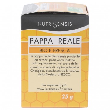 PAPPA REALE BIOLOGICA PORZIONATA 25G NUTRISENSIS