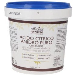 ACIDO CITRICO ANIDRO PURO 750G OFFICINA NATURAE