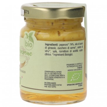 CREMA PEPERONE GIALLO AGRODOLCE 95G AYO