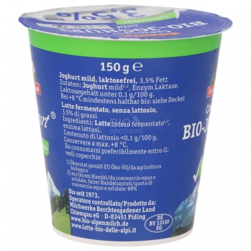 BIO-GURT LATTE FERMENTATO INTERO AL NATURALE SENZA LATTOSIO 150G BERCH