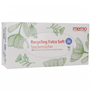 MEMO BOX FAZZOLETTI RECYCL. EXTRA SOFT