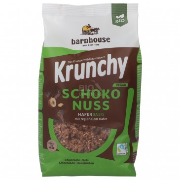 Krunchy granola Cioccolato & Nocciola biologico vegan