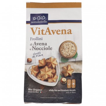 FROLLINI AVENA NOCCIOLE 250GR BIO