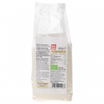 FARINA MAIS BIANCO BIO S/GLUT.500G BAULE