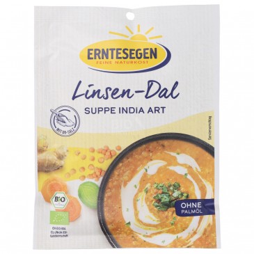 ZUPPA DHAL-LENTICCHIE ROSSE BIO 65G ERNTE.