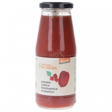 Passata Rustica Biodinamica al Basilico