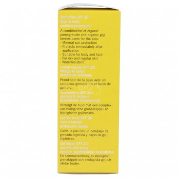 LOZIONE SOLARE SPF 20 100ML ECO COSMETICS