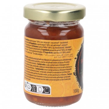 SAMBAL OELEK PICCANTE BIO 100G YASKO