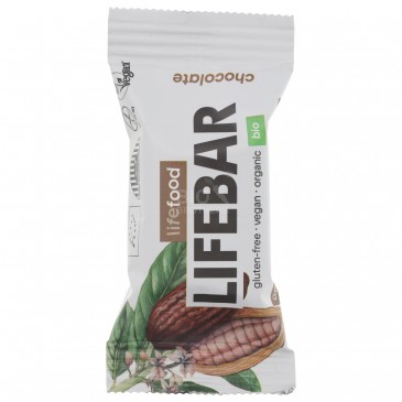 Lifebar Chocolate Mini barretta frutta secca e cacao raw bio