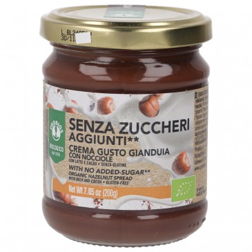 CREMA GIANDUIA S/ZUCCHERI BIO200GR