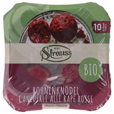 CANEDERLI ALLE RAPE ROSSE 320GR BIO