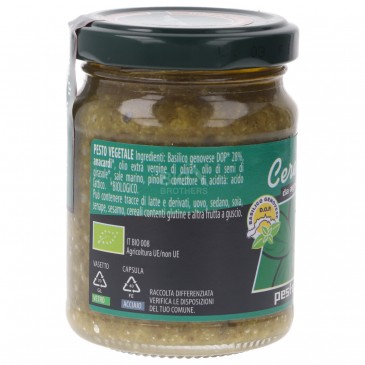 Pesto Vegetale al basilico Biologico