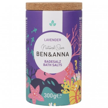 SALI DA BAGNO LAVANDA CON SCHIUMA 300G B&A