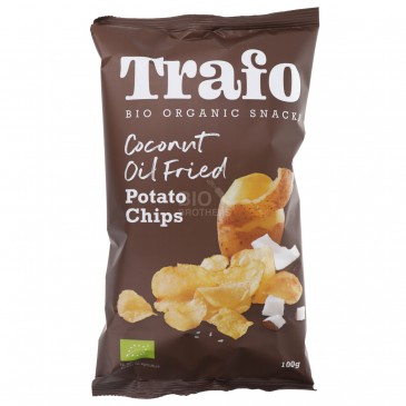 PATATINE FRITT. IN OLIO DI COCCO BIO 100G TRAFO