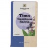 Tisana Timo, Fiori di Sambuco e Salvia biologica in filtri