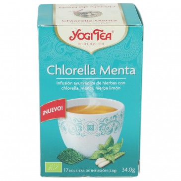 Chlorella alla Menta, infuso ayurvedico