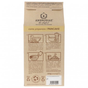 Preparato per pancake proteico AMBROSIAE Agricoltura biologica