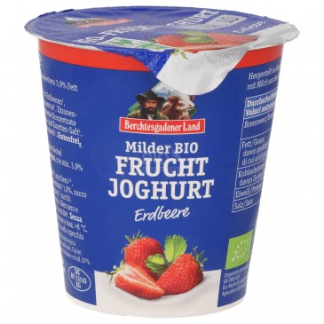 Yogurt bio alla fragola