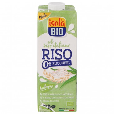 Riso 0% zuccheri bevanda vegetale