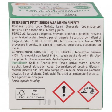 DET.PIATTI SOLIDO MENTA 180G