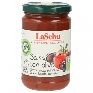 SALSA CON OLIVE BIO 280GR LA SELVA