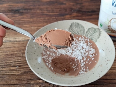 Mousse strepitosa al cioccolato e cocco